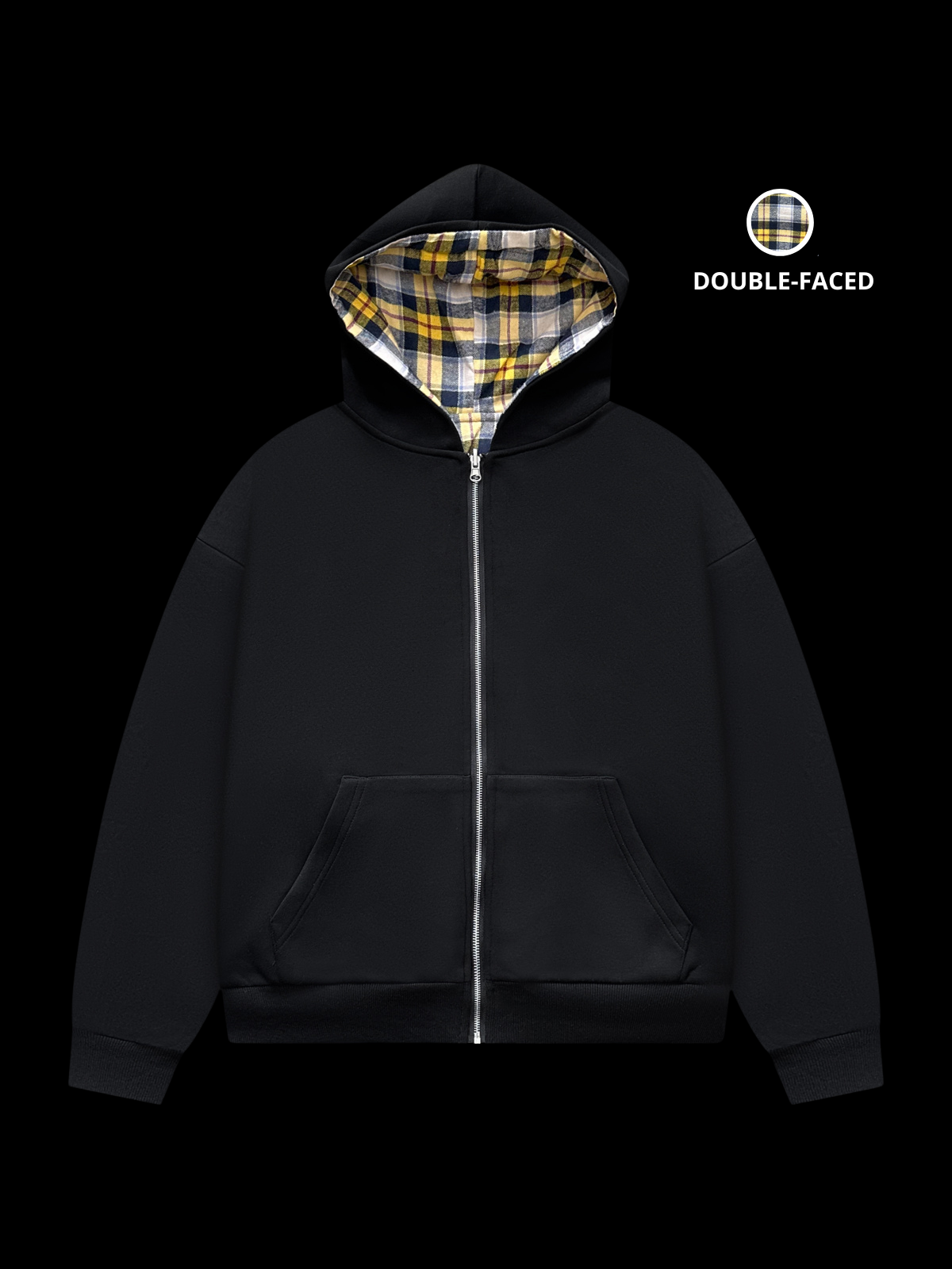 OVER5IZE "iconic" DOUBLE-FACED JACKET