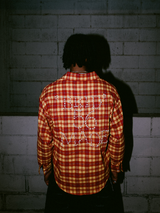 OVER5IZE "spore" SHIRT DRY YELLOW