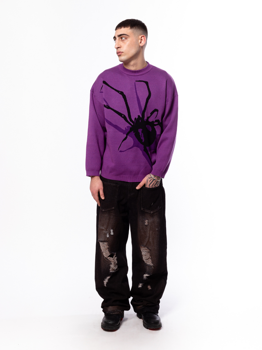 OVER5IZE "coldspider" SWEATER