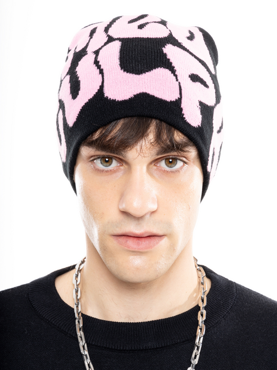 OVER5IZE "outlaw" BEANIE PINK