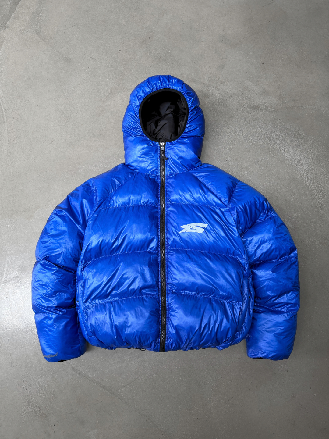 OVER5IZE "DUO" REVERSIBLE PUFFER JACKET BLUE & BLACK