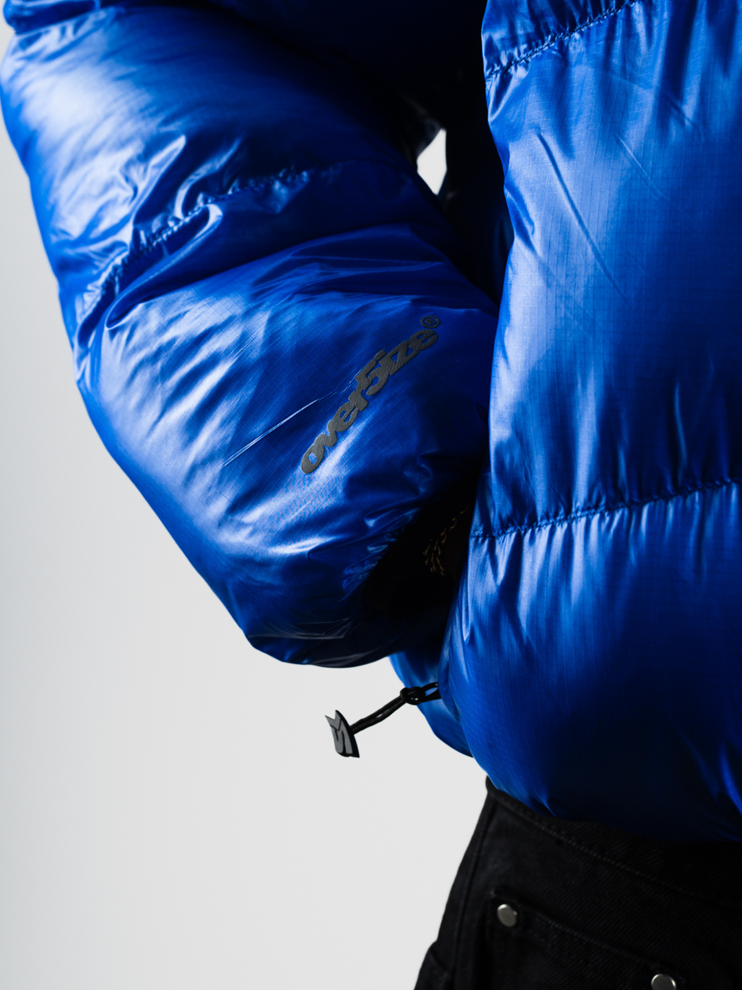 OVER5IZE "DUO" REVERSIBLE PUFFER JACKET BLUE & BLACK