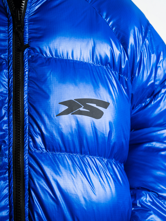OVER5IZE "DUO" REVERSIBLE PUFFER JACKET BLUE & BLACK