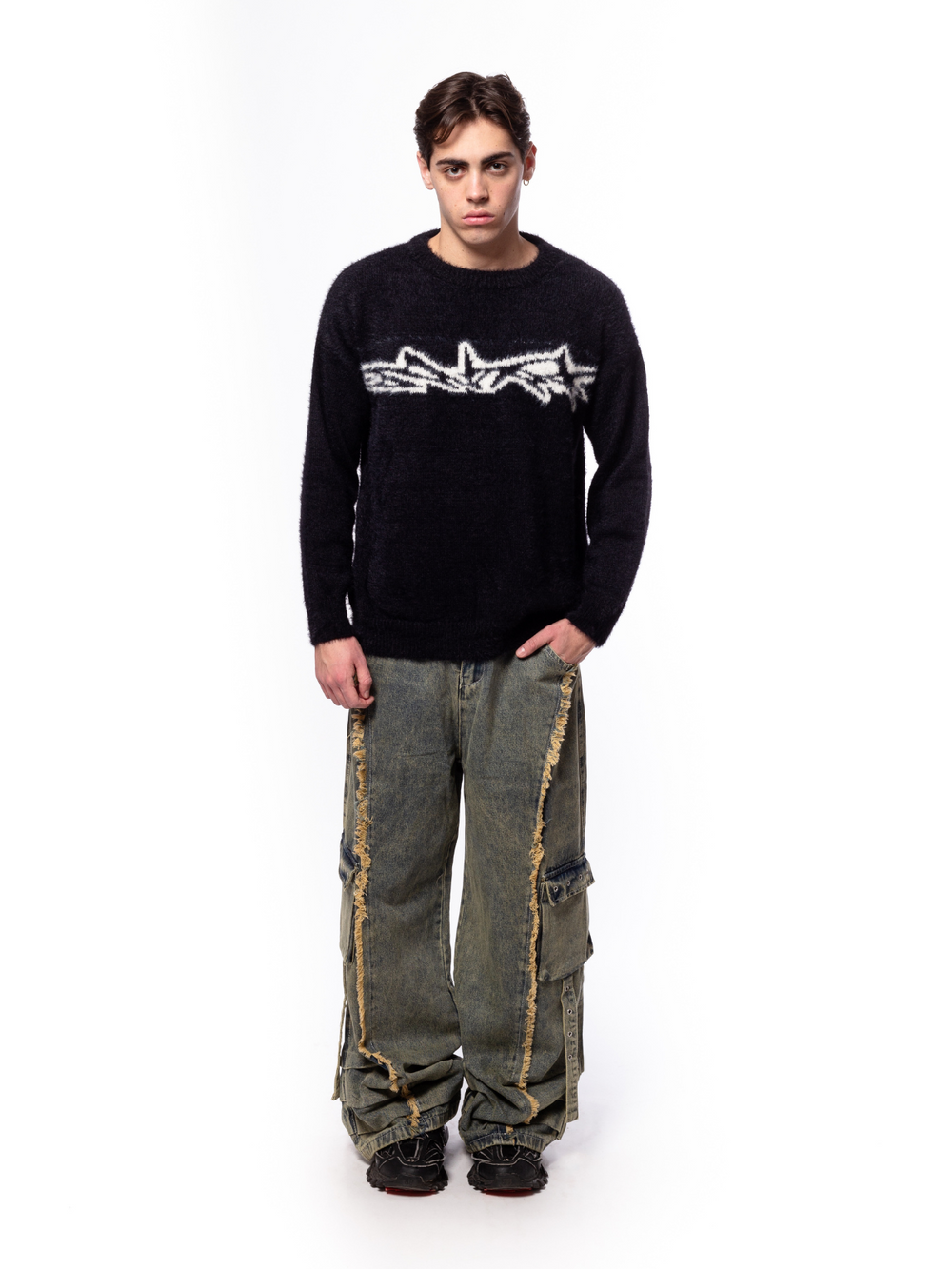 OVER5IZE "sleet" JEANS