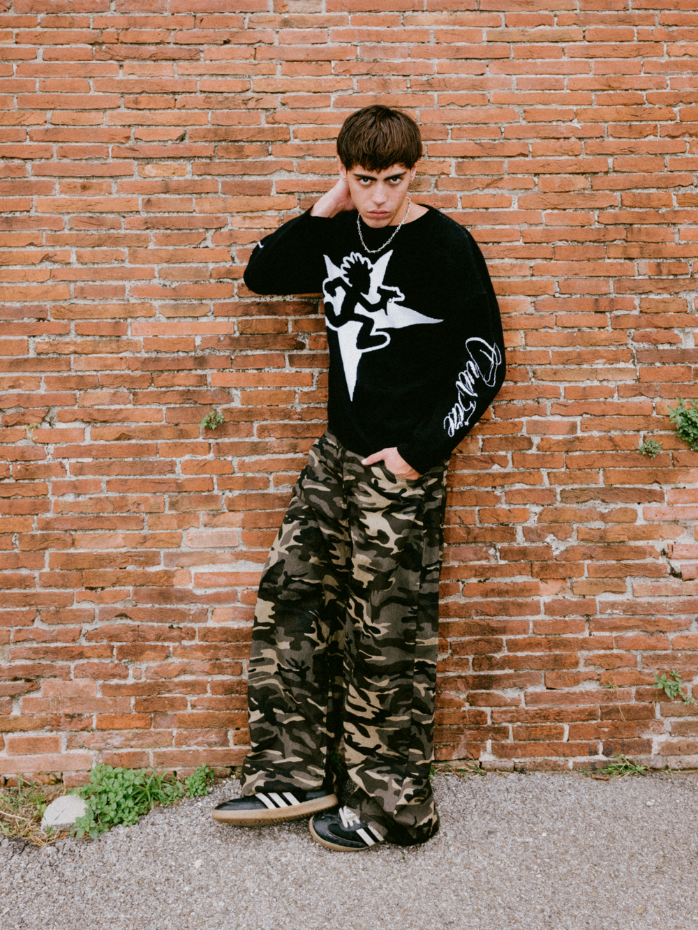 OVER5IZE "moss" CAMO JEANS