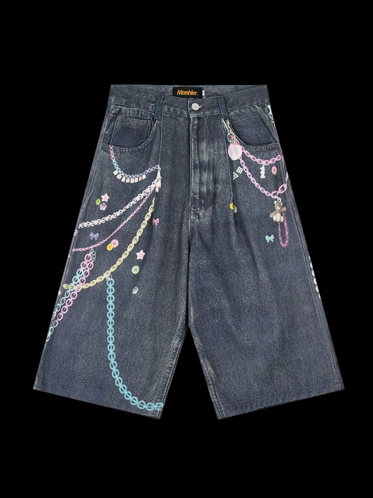 OVER5IZE "rage" JORTS