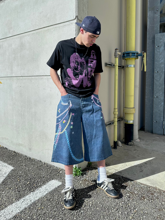 OVER5IZE "rage" JORTS