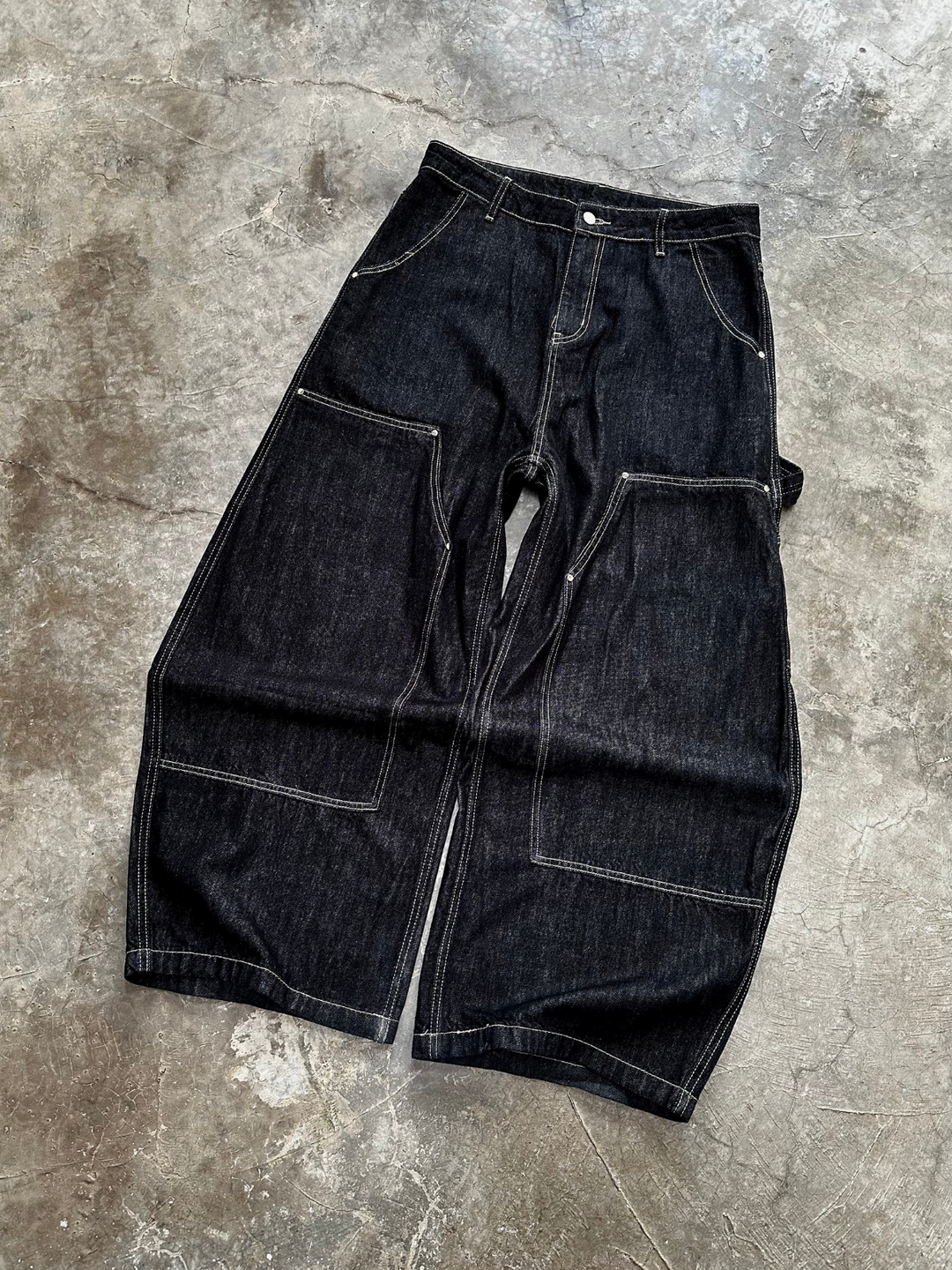OVER5IZE "concrete" JEANS
