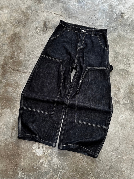 OVER5IZE "concrete" JEANS