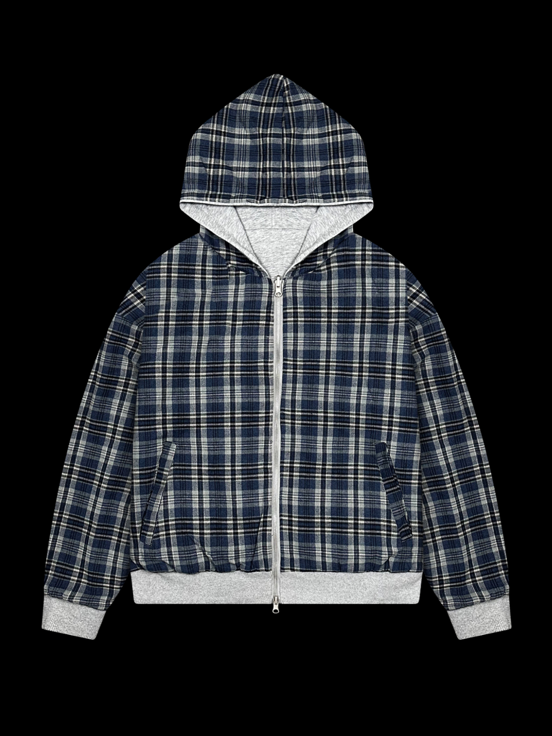 OVER5IZE "echo" DOUBLE-FACED JACKET
