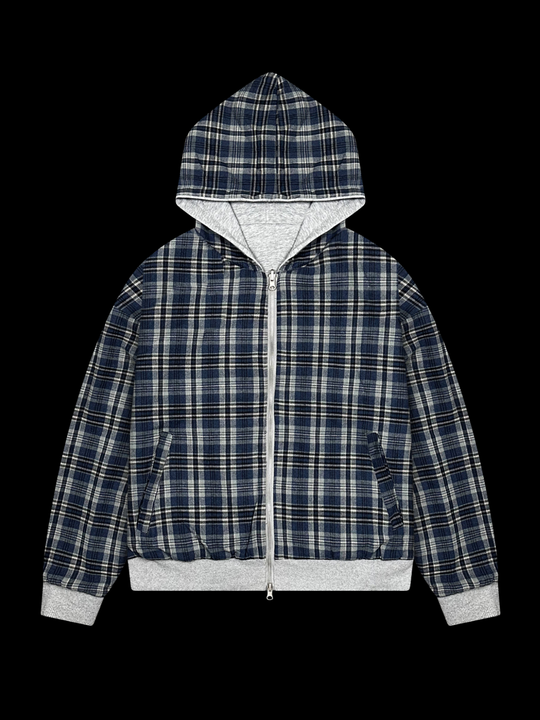 OVER5IZE "echo" DOUBLE-FACED JACKET