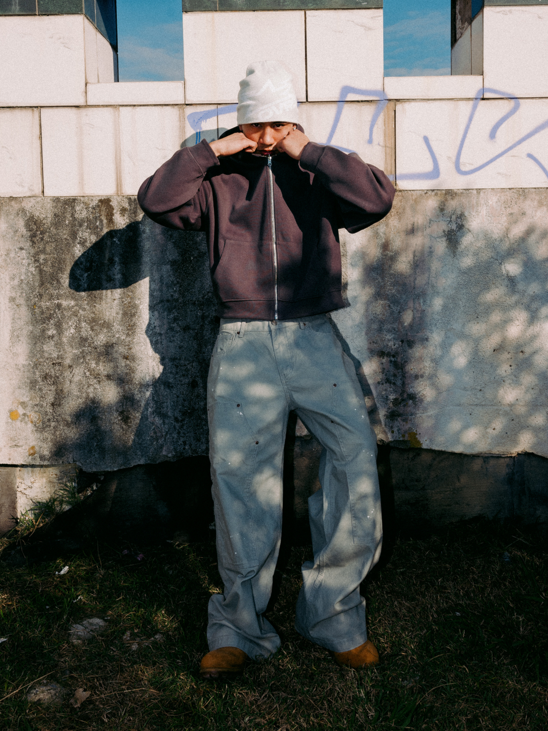 OVER5IZE "steel" JEANS