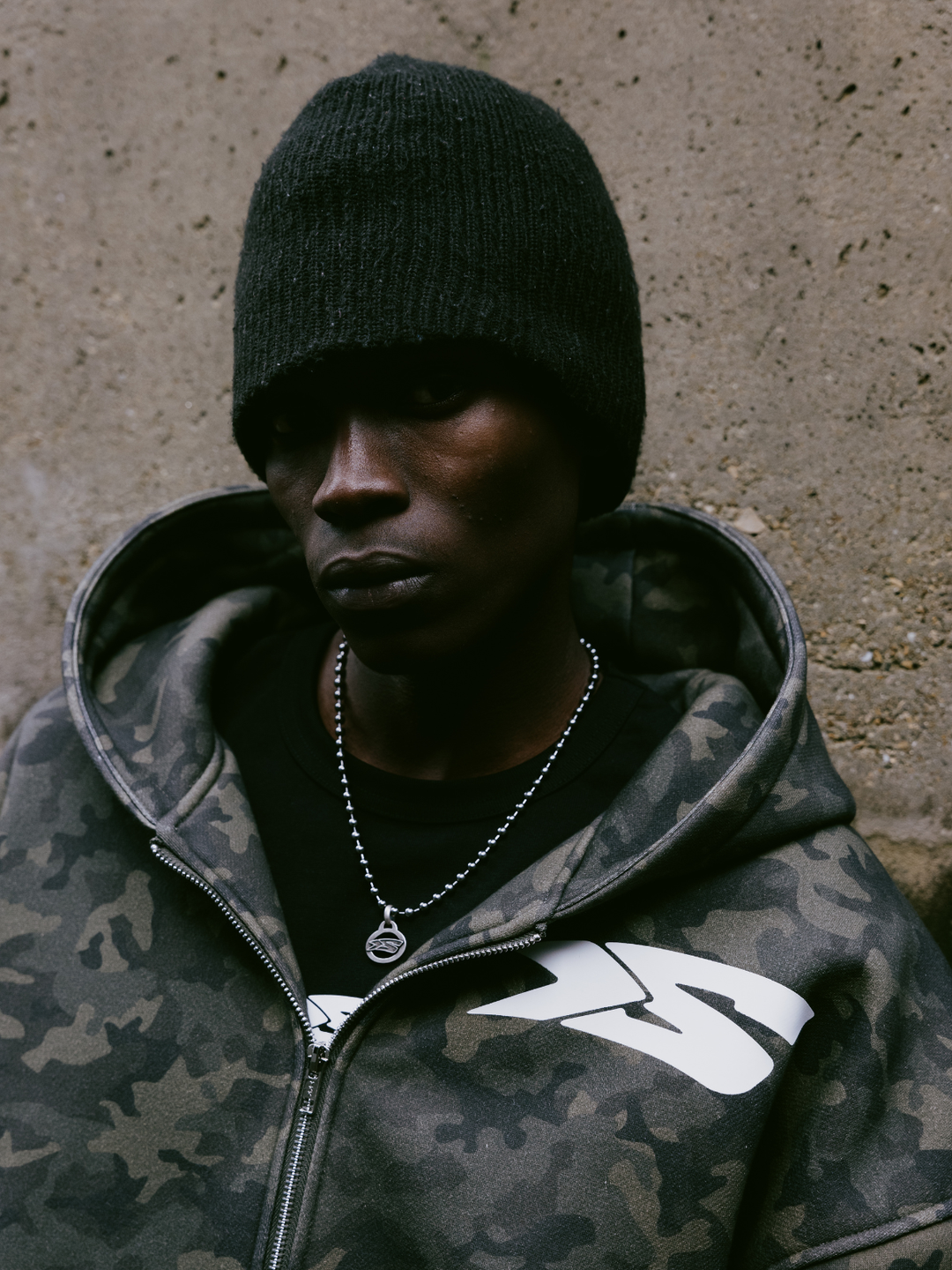 OVER5IZE "Fifty5" ZIP HOODIE IDENTITY CAMO