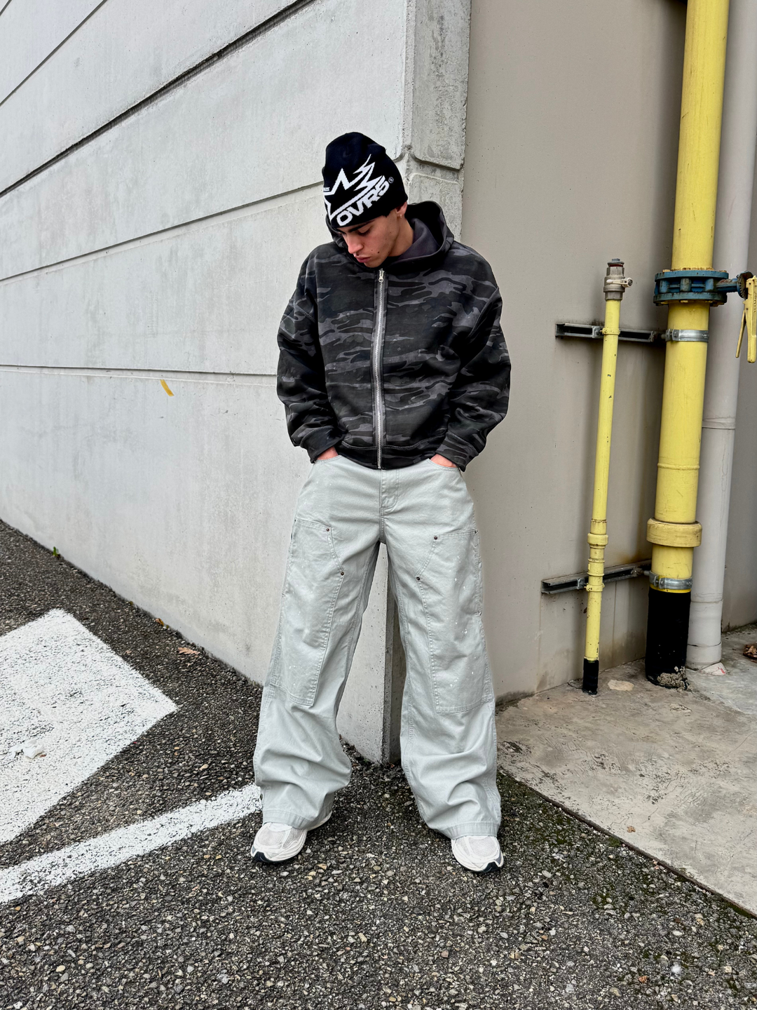 OVER5IZE "steel" JEANS