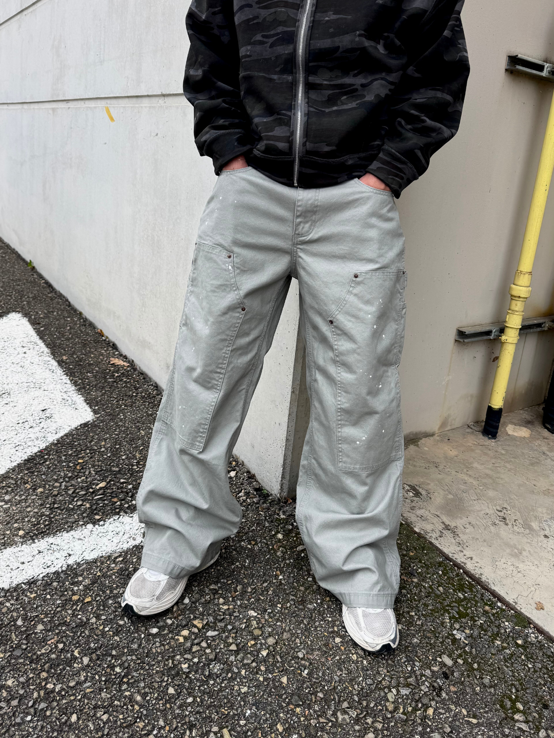 OVER5IZE "steel" JEANS