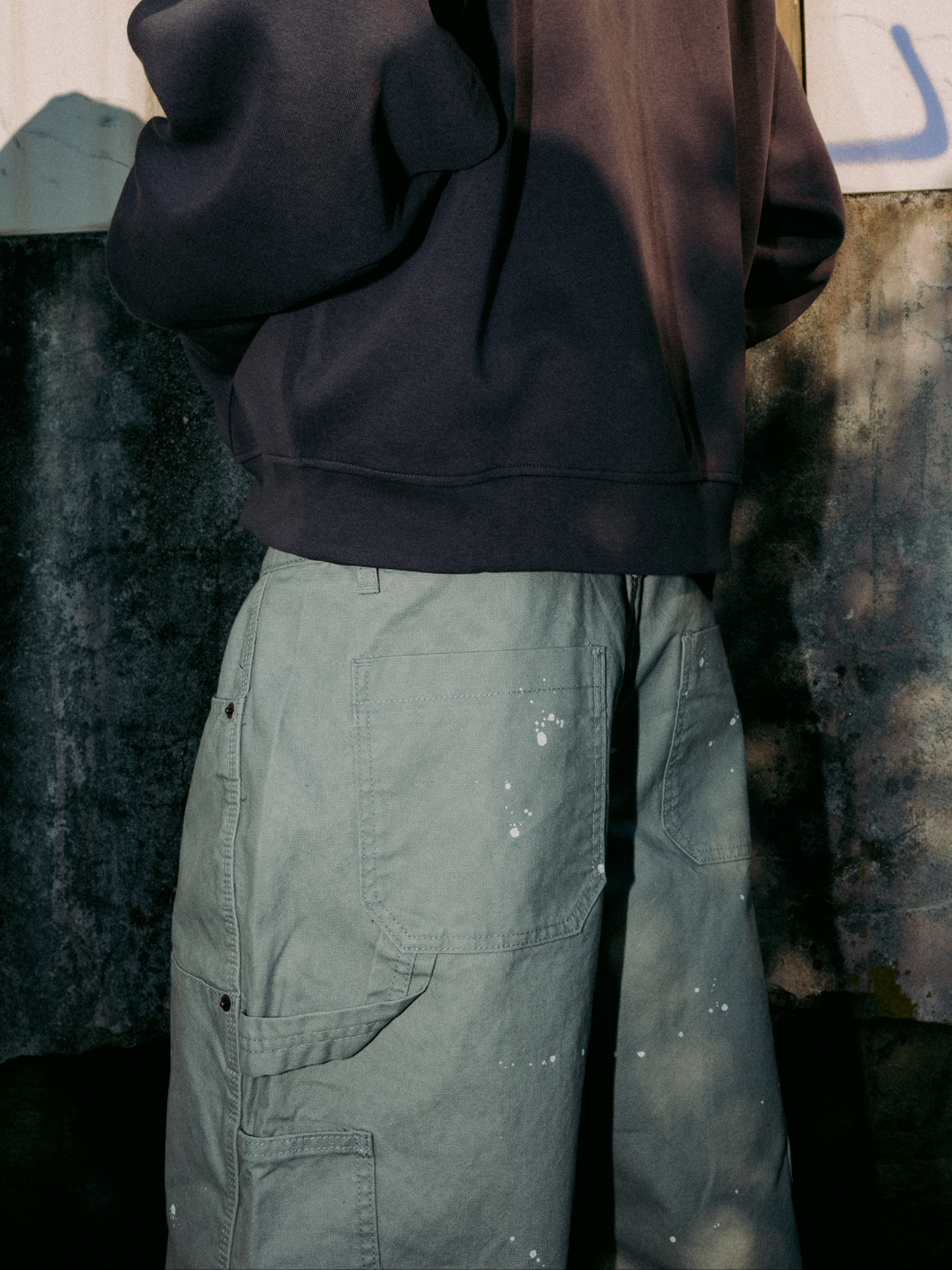 OVER5IZE "steel" JEANS