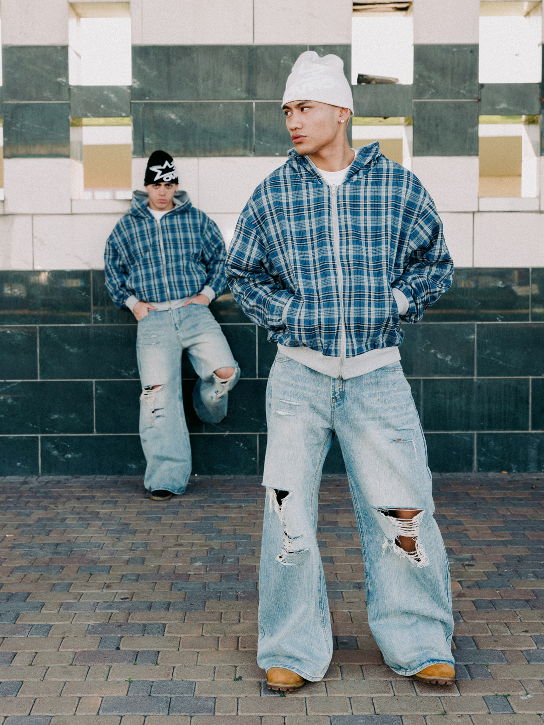 OVER5IZE "cloud" JEANS