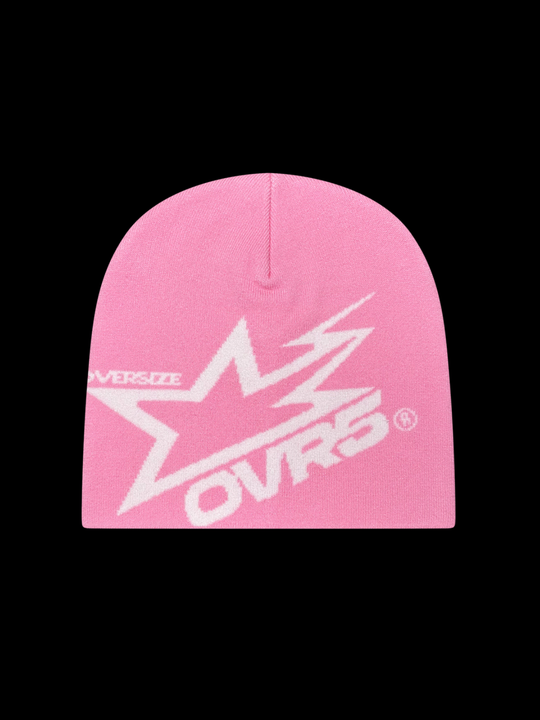OVER5IZE "bleakness" BEANIE PINK