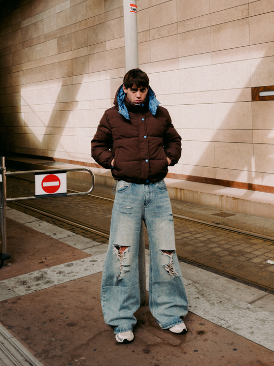 OVER5IZE "cloud" JEANS