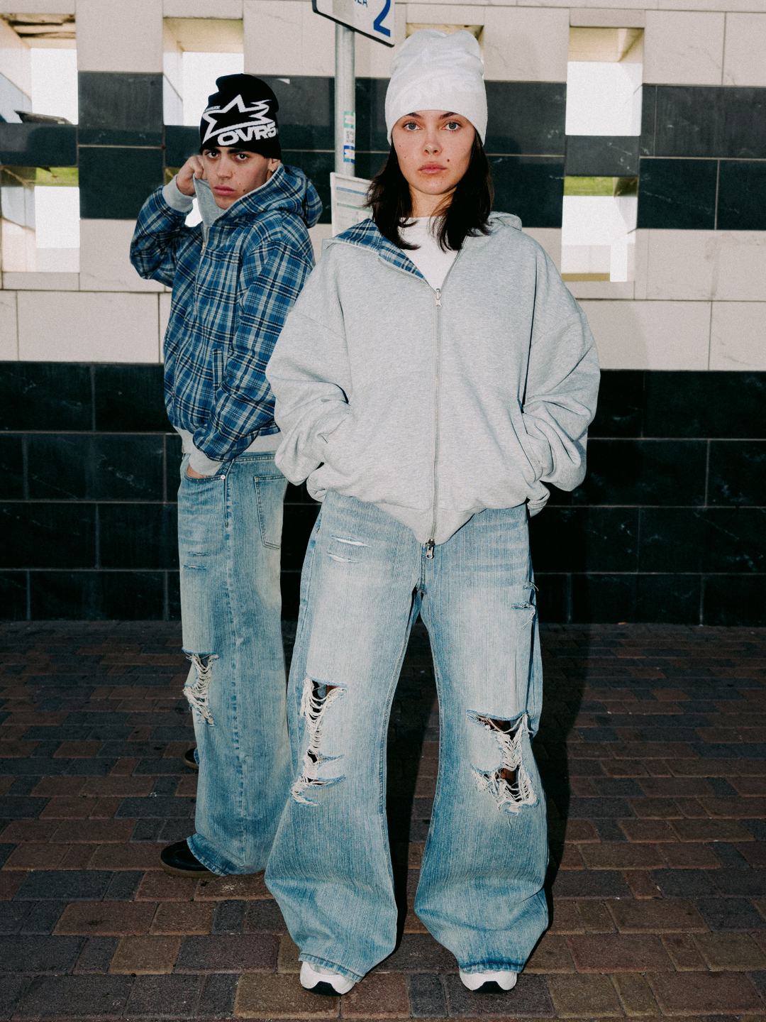 OVER5IZE "cloud" JEANS