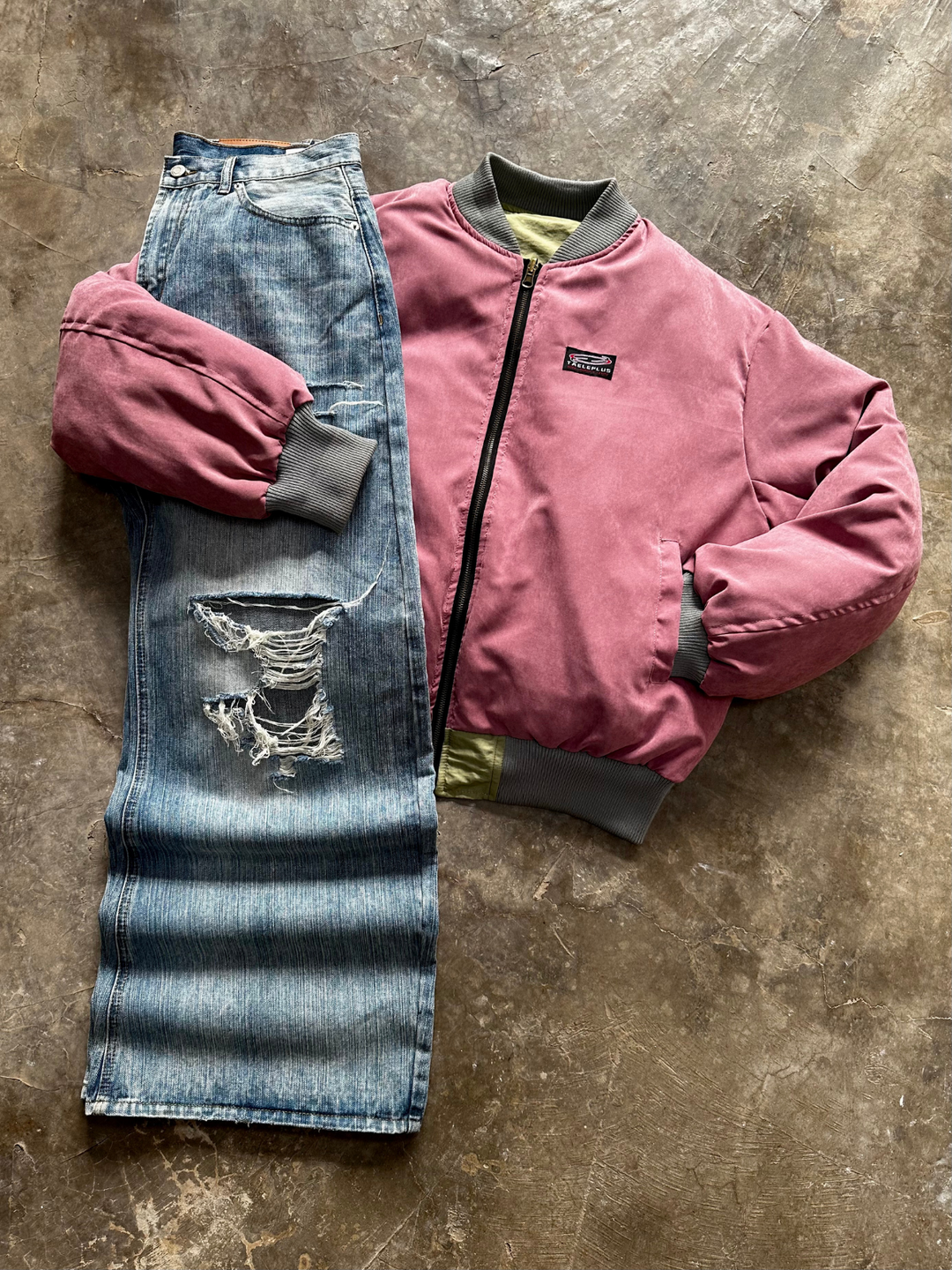 OVER5IZE "cloud" JEANS