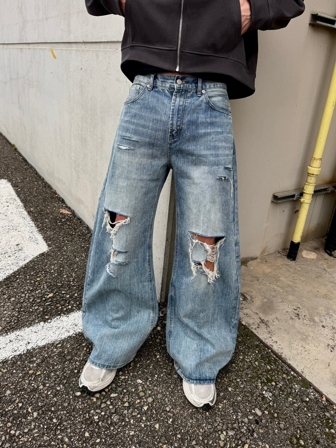 OVER5IZE "cloud" JEANS