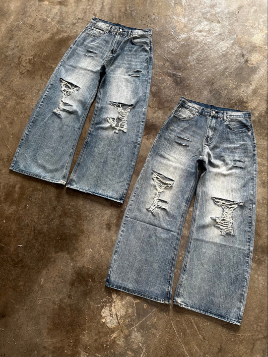 OVER5IZE "cloud" JEANS