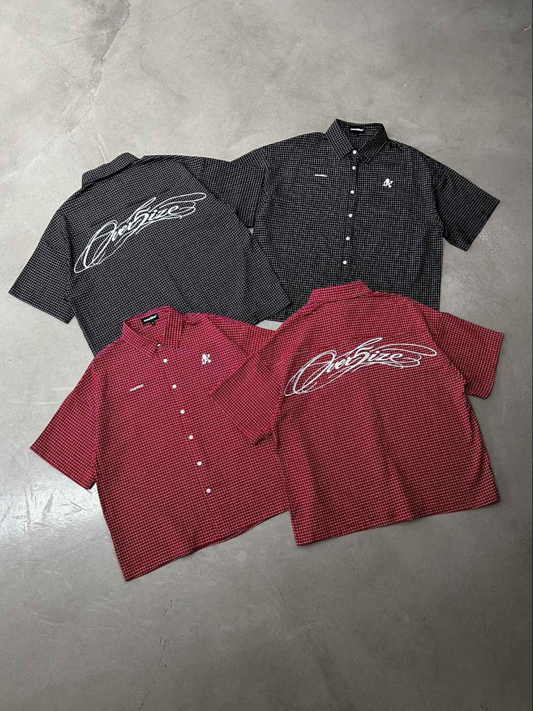 OVER5IZE "flow" SHIRT RED