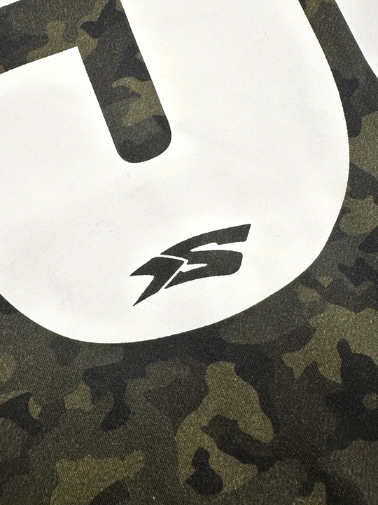 OVER5IZE "Fifty5" ZIP HOODIE IDENTITY CAMO