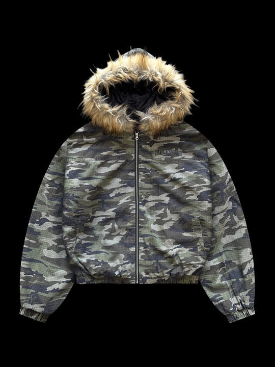 OVER5IZE "glitch" CAMO JACKET