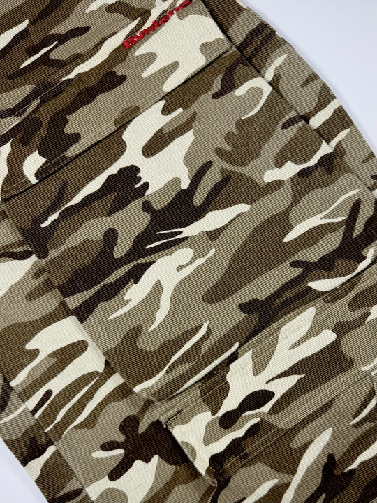 OVER5IZE "envy" JORTS CAMO