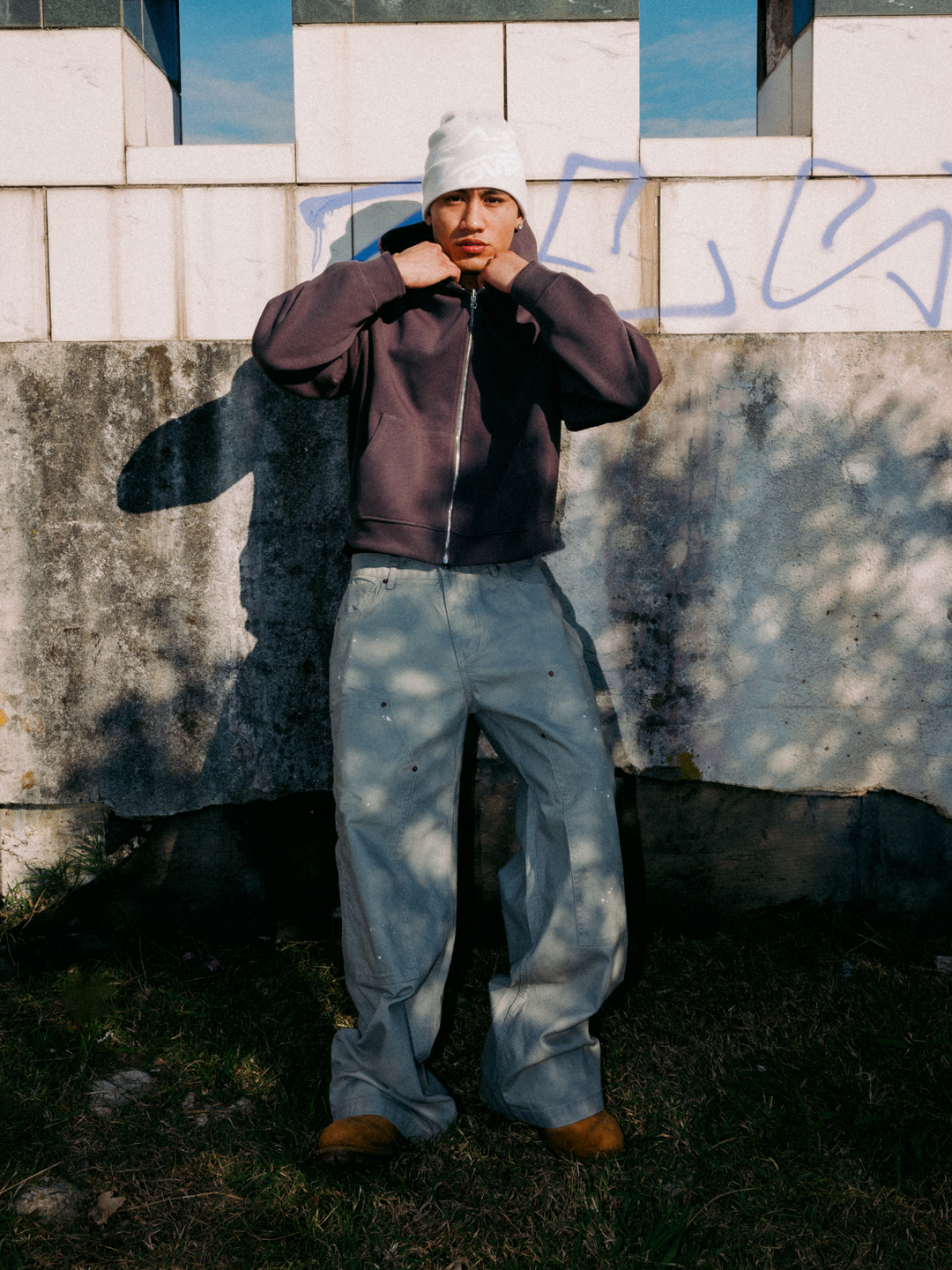 OVER5IZE "fade" DOUBLE-FACED CAMO JACKET