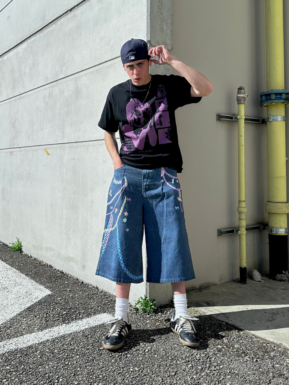 OVER5IZE "fracture" HEAVY TEE