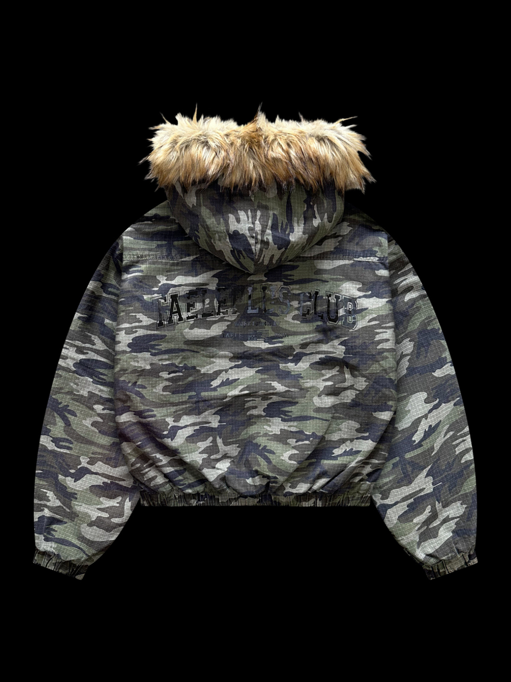 OVER5IZE "glitch" CAMO JACKET