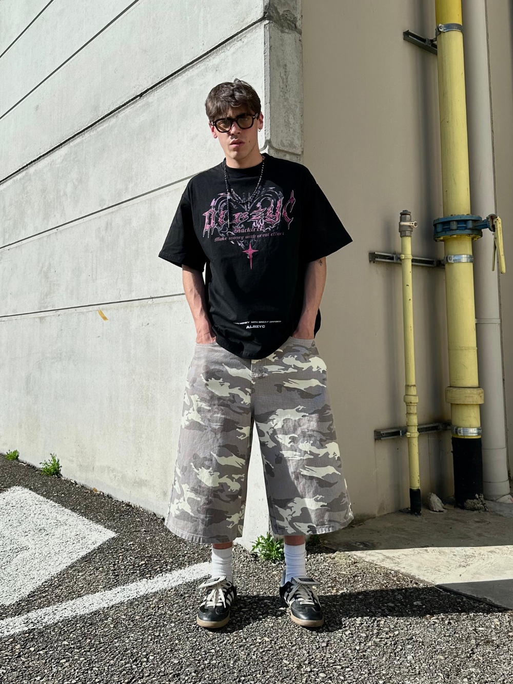 OVER5IZE "badlove" HEAVY TEE