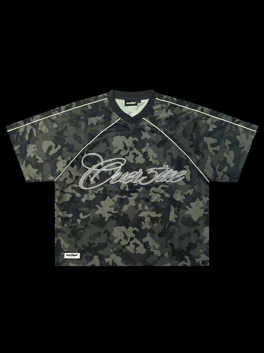 OVER5IZE "sketchy" JERSEY CAMO