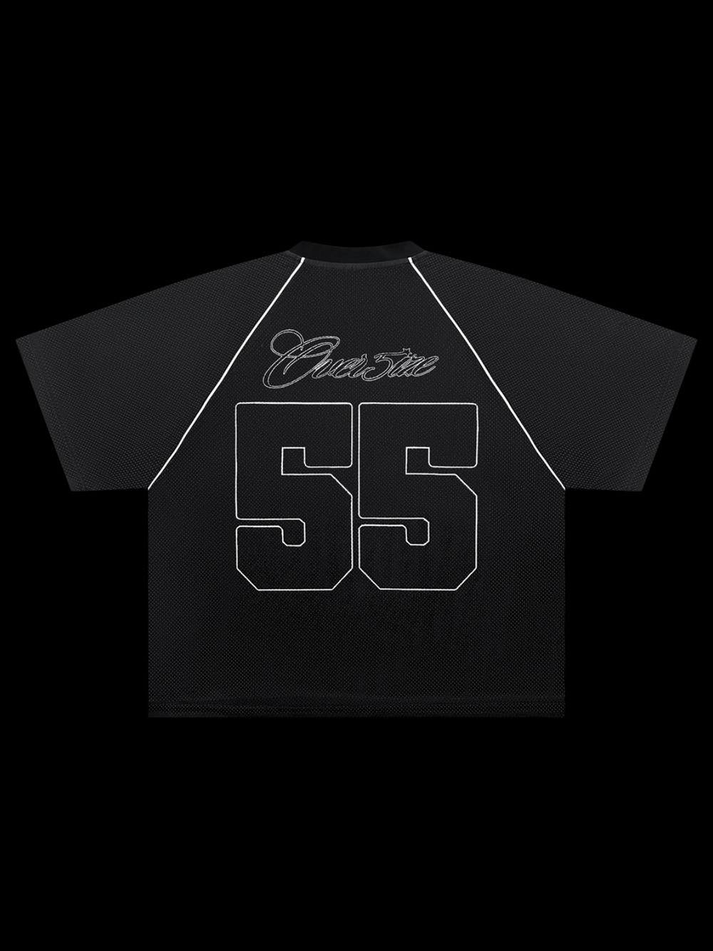OVER5IZE "sketchy" JERSEY BLACK