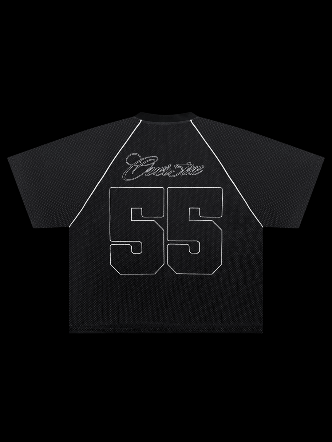 OVER5IZE "sketchy" JERSEY BLACK
