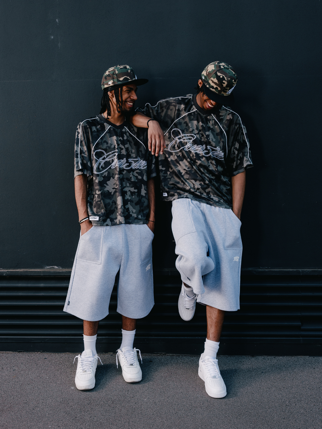 OVER5IZE "sketchy" JERSEY CAMO