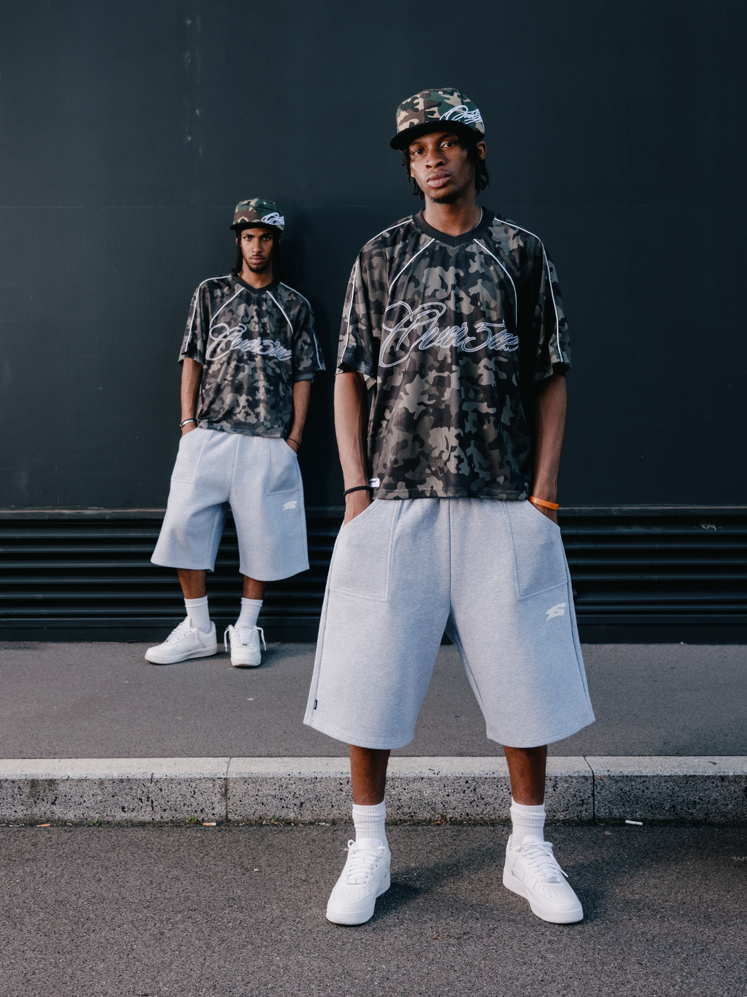 OVER5IZE "sketchy" JERSEY CAMO