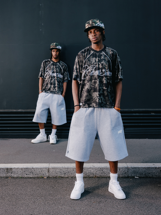 OVER5IZE "sketchy" JERSEY CAMO