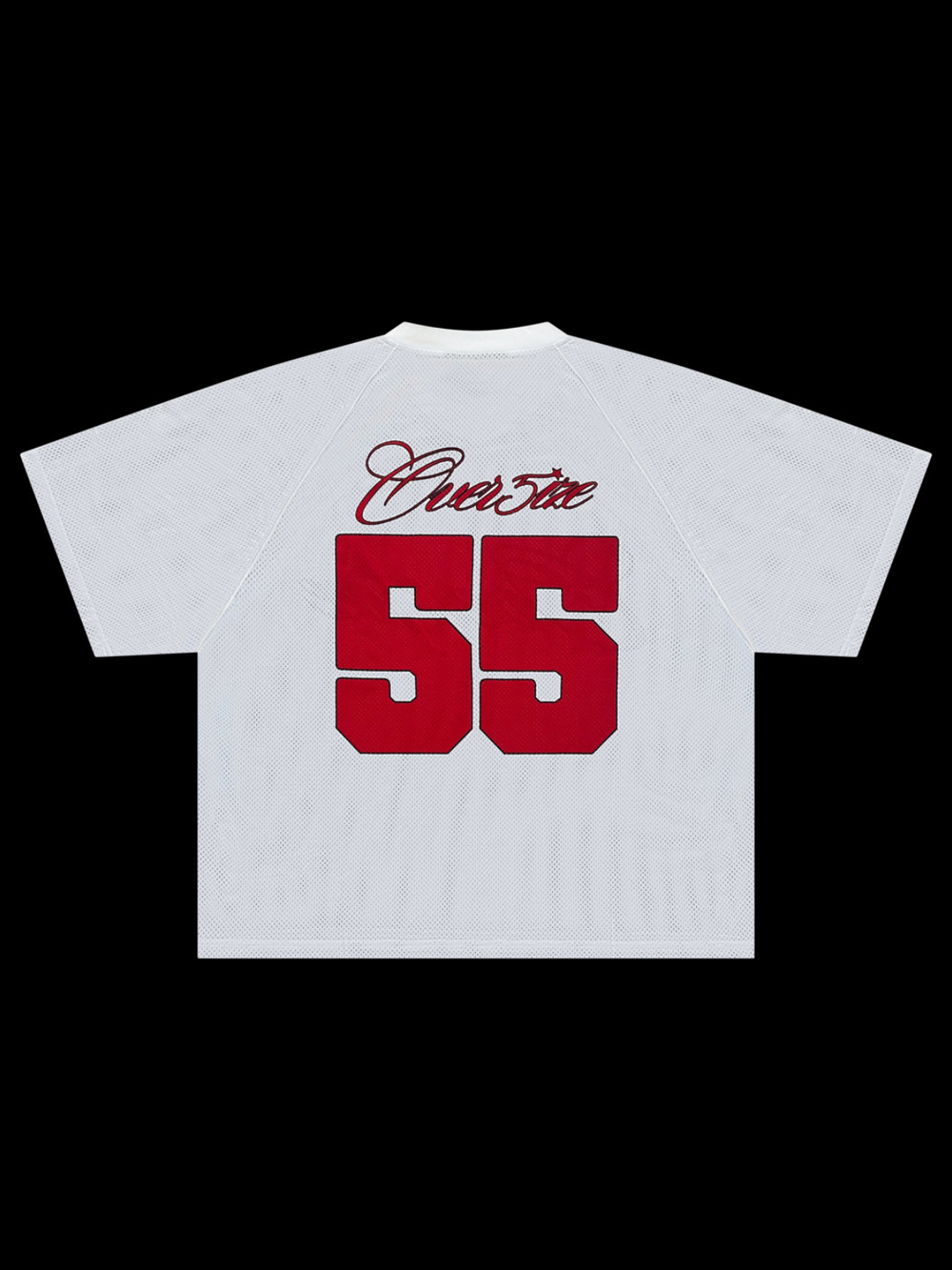 OVER5IZE "sketchy" JERSEY WHITE