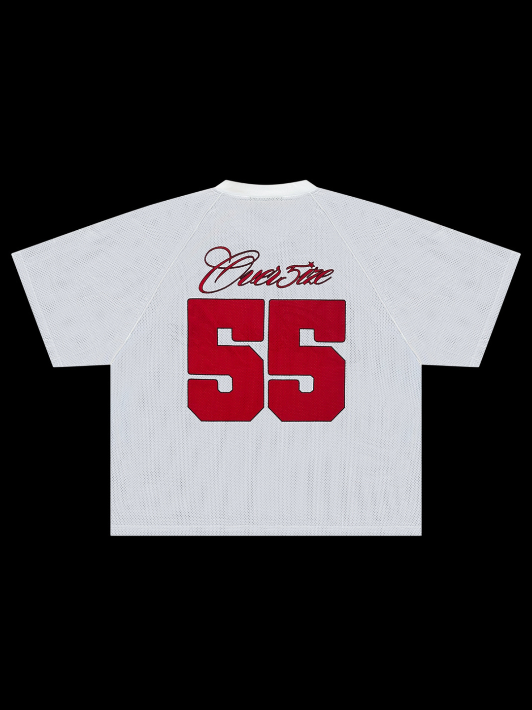 OVER5IZE "sketchy" JERSEY WHITE