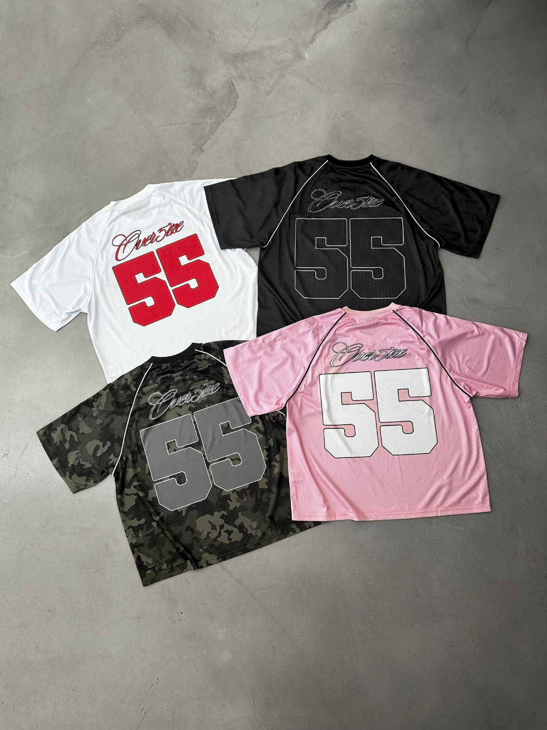 OVER5IZE "sketchy" JERSEY CAMO