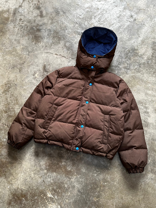OVER5IZE "motion" DOUBLE-FACED PUFFER JACKET