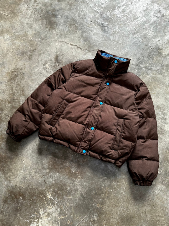 OVER5IZE "motion" DOUBLE-FACED PUFFER JACKET