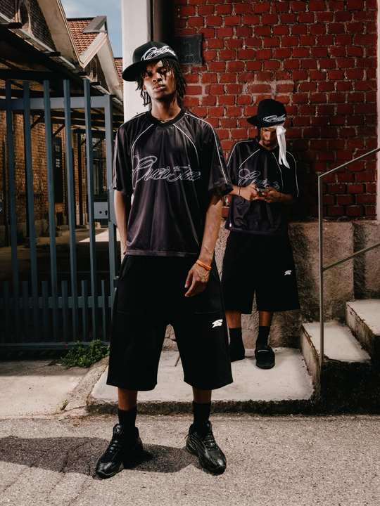 OVER5IZE "sketchy" JERSEY BLACK
