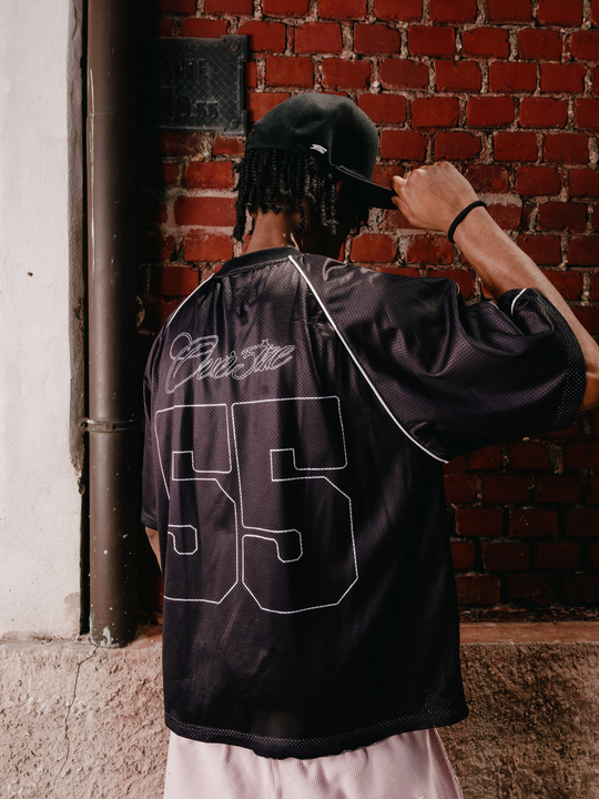 OVER5IZE "sketchy" JERSEY BLACK