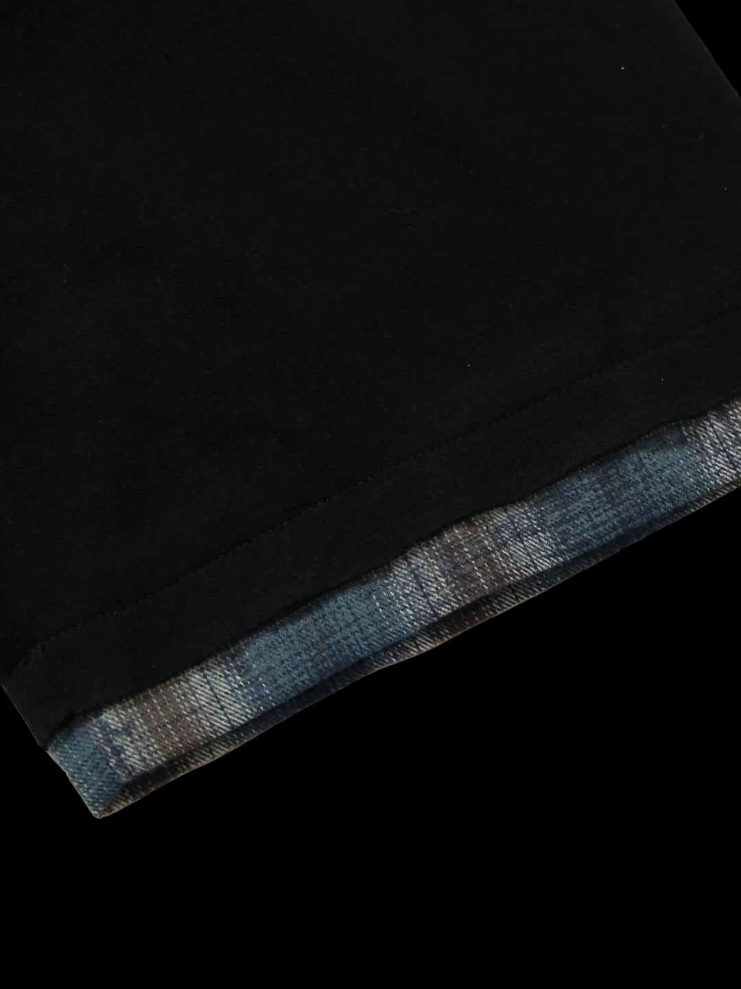 OVER5IZE "scar" POLO BLACK
