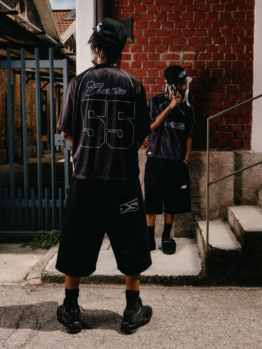 OVER5IZE "sketchy" JERSEY BLACK